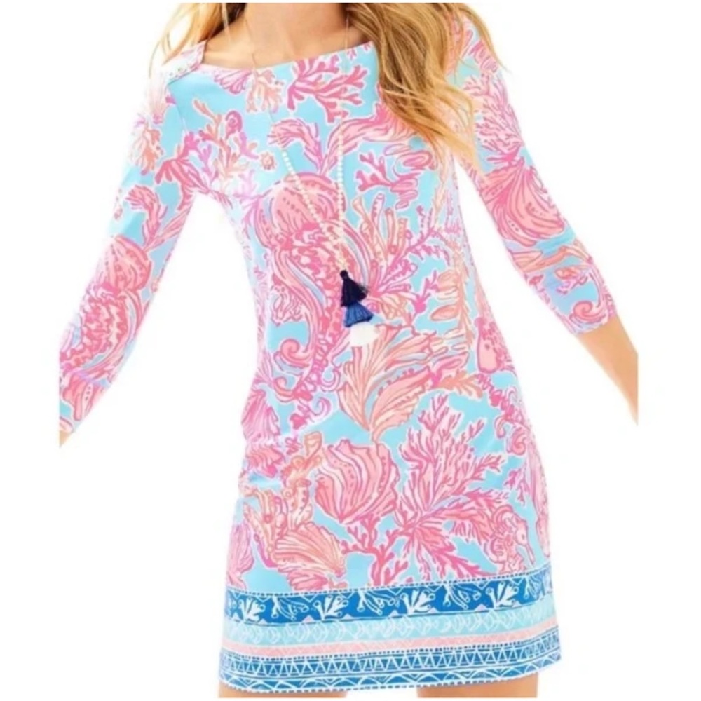Lilly Pulitzer UPF 50+ Sophie Dress “Shell We Dance” - XL